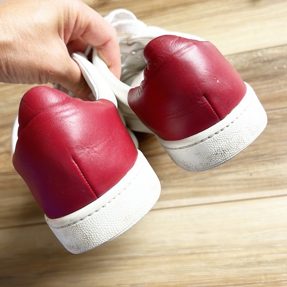 Vince Leather Sneakers - Picture 9 of 11